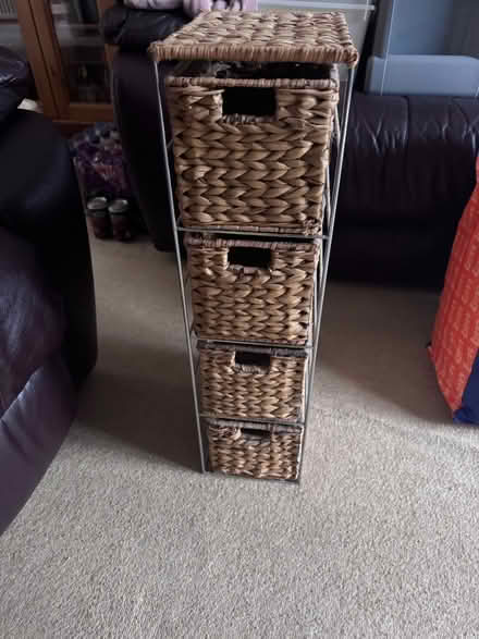Photo of free Wicker drawers (Bath) #1