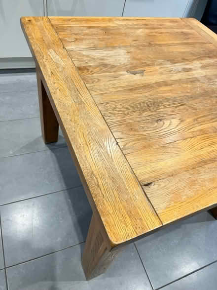 Photo of free Square solid wood table (High Wycombe HP11) #2