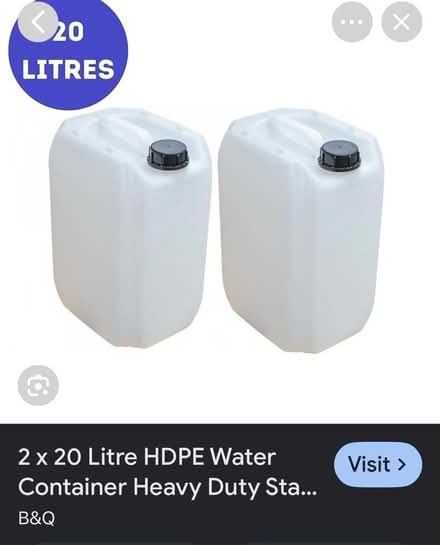 Photo of 20 litre water containers (Crownhill MK8) #1