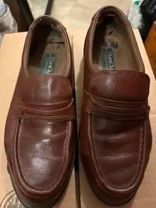 Photo of free Men’s brown dress shoes 8 1/2 wide (L5L 5P5) #1
