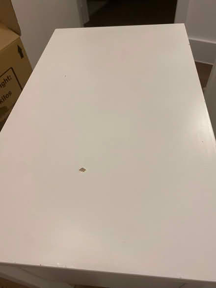 Photo of free Two matching white bedside cabinets with single drawer each (Shepherds Bush W6) #4