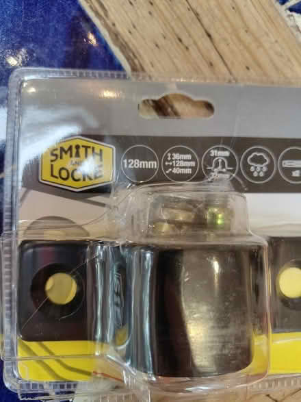 Photo of free Heavy duty lock- can be wall or floor mounted (Pipers Ash CH2) #1