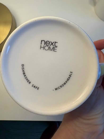 Photo of free NEXT initial mugs (Poynton Sk12 1qb) #3