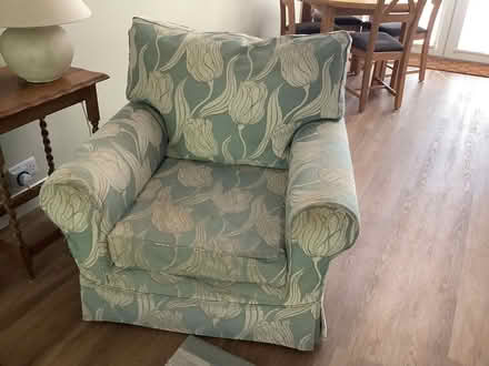 Photo of free Multiyork sofa, chair & footstool (Laughton CH43) #2