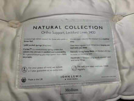 Photo of free Double mattress (Tooting SW17) #2