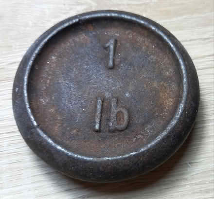 Photo of free 2x 1lb weights for kitchen scales (Slough SL2) #2