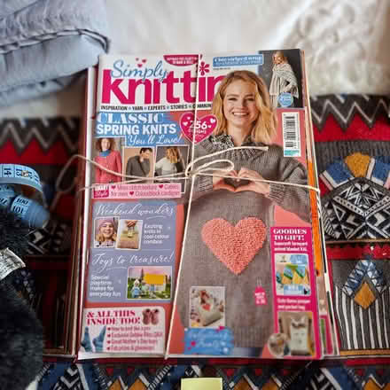 Photo of free 3 bundles of knitting books/patterns as shown in photos (Charminster BH8) #4
