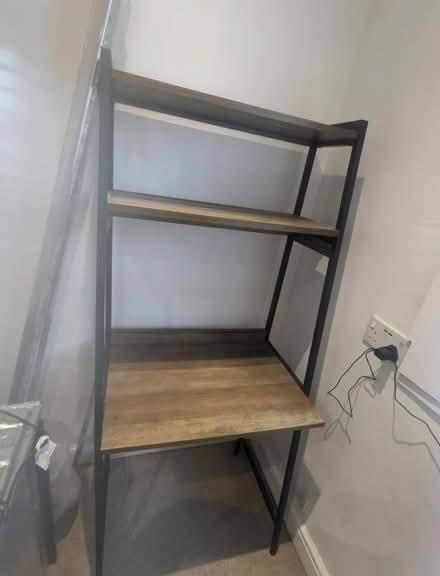 Photo of free Desk and shelf unit (Portslade, Hover, Brighton) #2