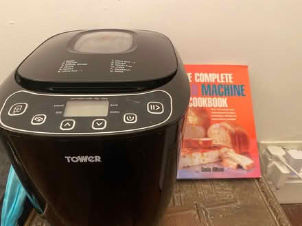 Photo of free Tower bread maker snd book (Wa10 3bh) #1