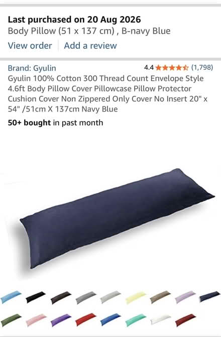 Photo of free Large 4foot 6 long Bolster Pillows (Horsham RH12 1LH) #2