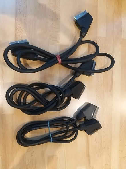 Photo of free Scart leads x3 (Penwortham PR1) #1