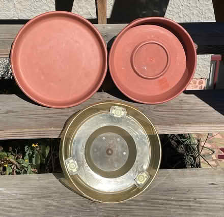 Photo of free Plastic plant bases (Rogers Park) #1