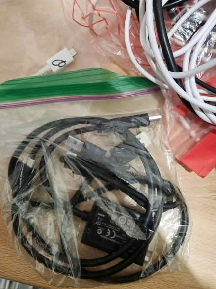Photo of free Large Bag of Chargers & Cables (PR9 0EA) #2