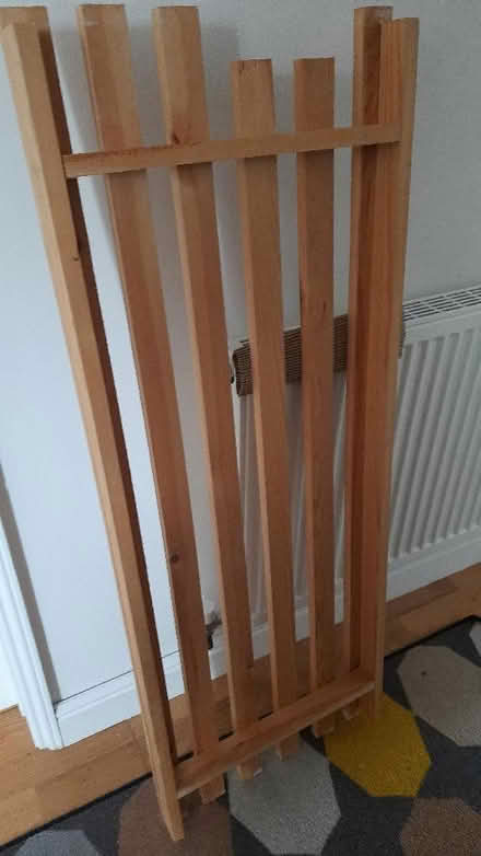 Photo of free Wooden slats shelf (Byfleet KT14) #1
