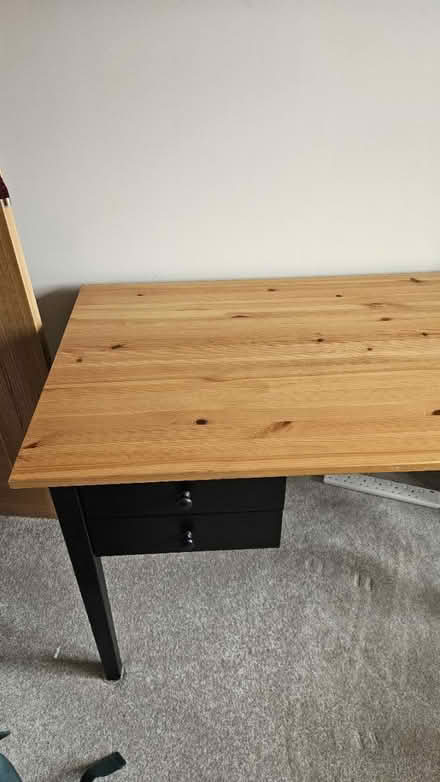 Photo of free Large solid wood desk (Tirril CA10) #2