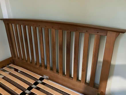 Photo of free Wooden King Size Bed (& mattress) (Mapperley NG3) #2