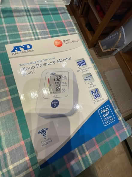 Photo of free blood pressure monitor (wrington bs405nb) #1