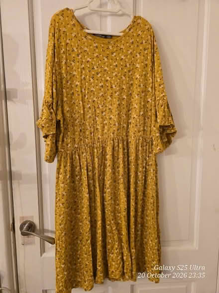 Photo of free Yellow Floral Dress (Spondon DE21) #1