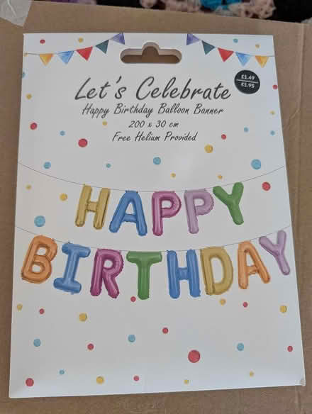 Photo of free Birthday Balloons (Carmarthen SA31) #2