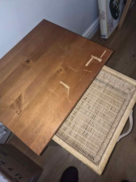 Photo of free Pine and wicker drawers (Hanwell W7) #2