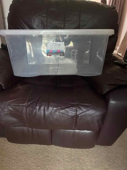 Photo of free Plastic tub with lid (Bath) #1