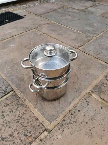 Photo of free Stainless steel double steamer (Newnham RG27) #1