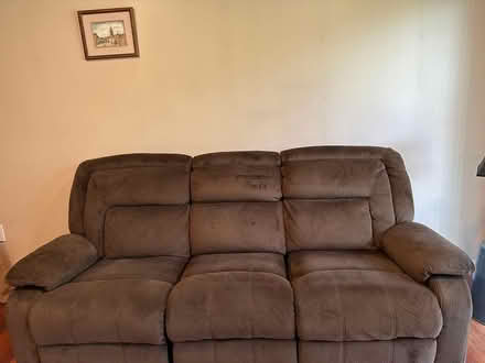 Photo of free Recliner Sofa (Greenbelt) #2