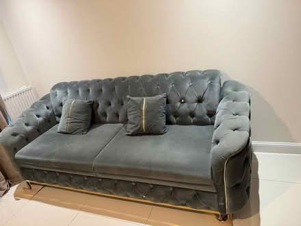 Photo of free 3 Seater Green Sofa Chair (Houghton Regis LU5) #2