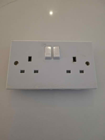Photo of free 13A switched double socket (Weybridge KT13) #1