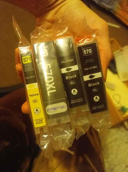 Photo of free Various printer ink cartridges (Lewisham SE13) #1