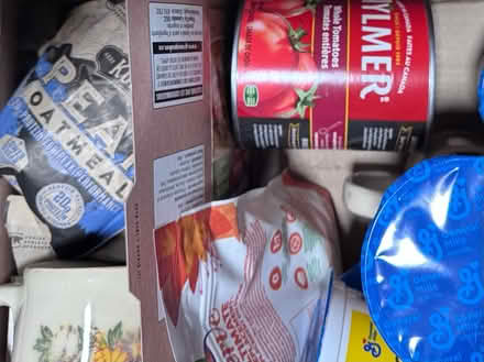 Photo of free Box of Canned food, coffee etc (Toronto) #2