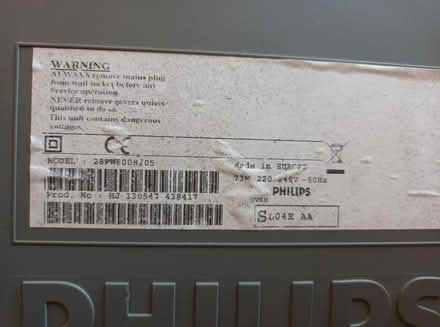 Photo of free Philips CRT Television TV (Horwich End SK23) #4