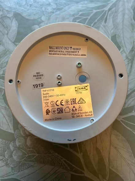 Photo of free IKEA Wall light (Garsington OX44) #3