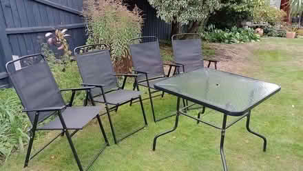 Photo of free Garden Table & 4 chairs (Landguard Common IP11) #1