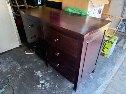 Photo of free Bed frame, Dresser, Nightstand Set (Redwood city) #3