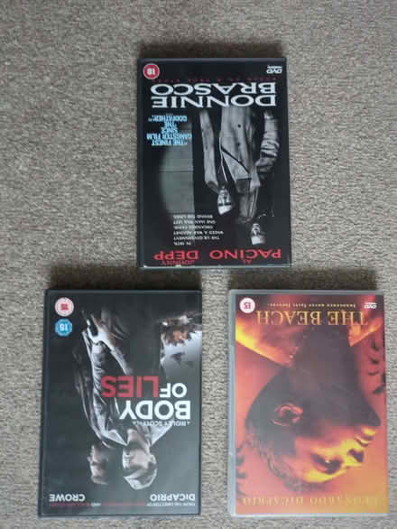 Photo of free 3 x DVD (South Malling BN7) #1