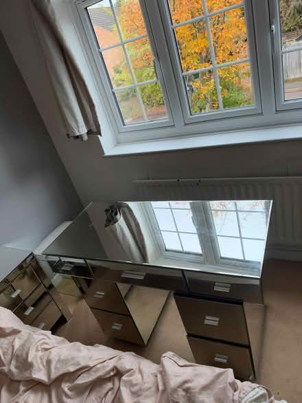 Photo of free Venetian mirrored dressing table (St Julians AL1) #1