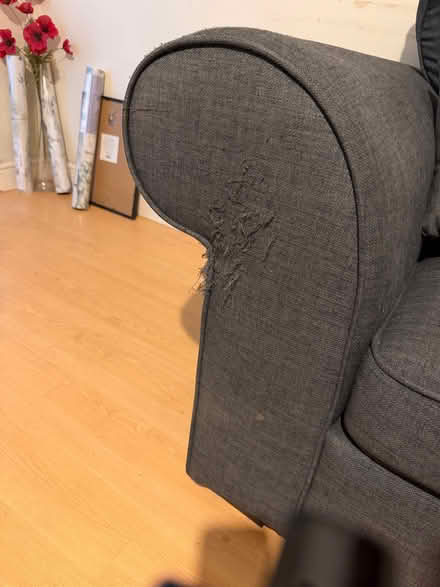 Photo of free Dark blue navy sofa (Penwortham Lane PR1) #2