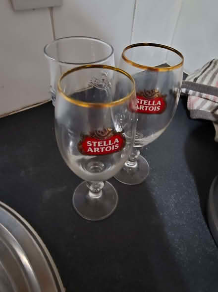 Photo of free 3 beer glasses (Surrey Quays SE8) #1