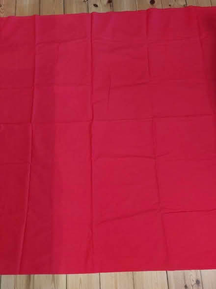 Photo of free Length of red fabric (polycotton?) (Eskbank EH22) #1