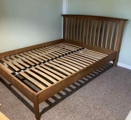 Photo of free Wooden King Size Bed (& mattress) (Mapperley NG3) #1