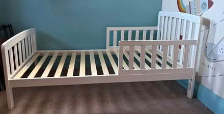 Photo of free White toddler bed (Bedford Rd SG5) #3