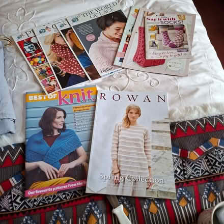 Photo of free 3 bundles of knitting books/patterns as shown in photos (Charminster BH8) #2