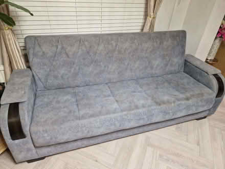 Photo of free Grey sofa bed (Stoke Poges SL2) #1
