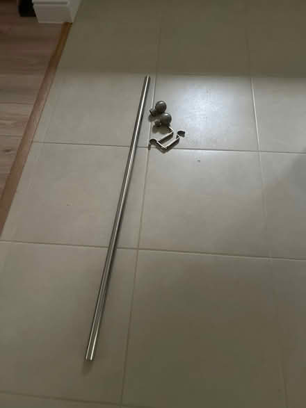 Photo of free Used 1200mm curtain pole (Digswell AL6) #1