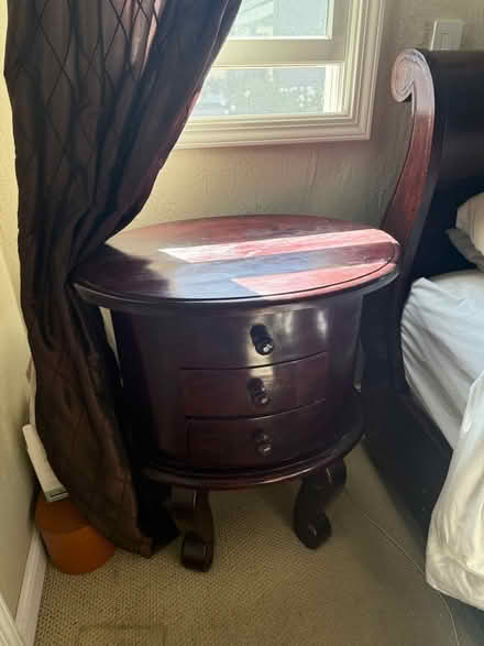 Photo of free Bed frame, Dresser, Nightstand Set (Redwood city) #4