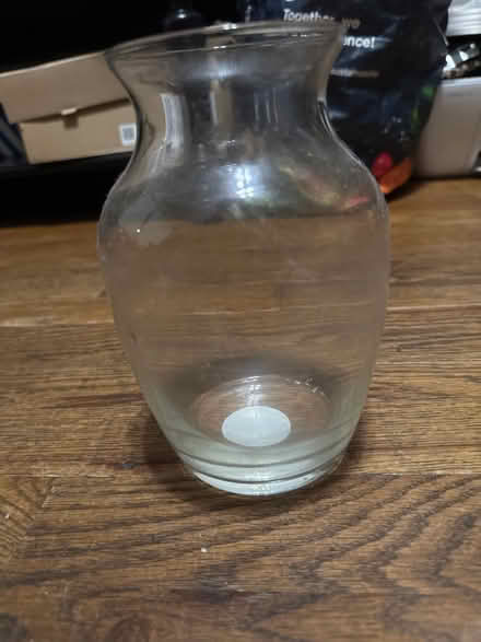 Photo of free 7 Inch Glass Vase (Clason Point Bronx NY) #1