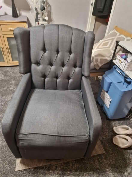 Photo of free 2 swivel recliner chair (Sheffield S8 woodseats) #3