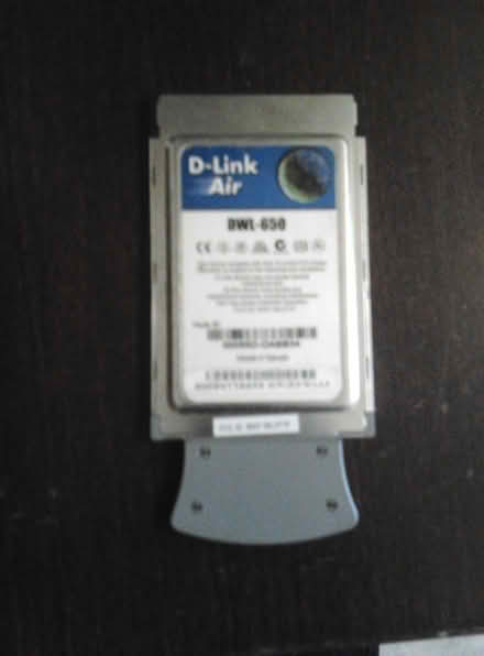 Photo of free D-Link Air PCMCIA DWL-650 Wireless LAN Adapter (Staines-upon-Thames TW18) #2