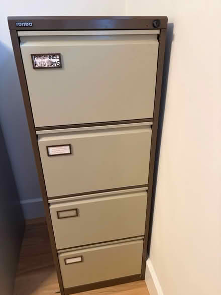 Photo of free 4-drawer filing cabinet (Westcott) #1
